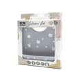 Silicone Bib GREY /package/